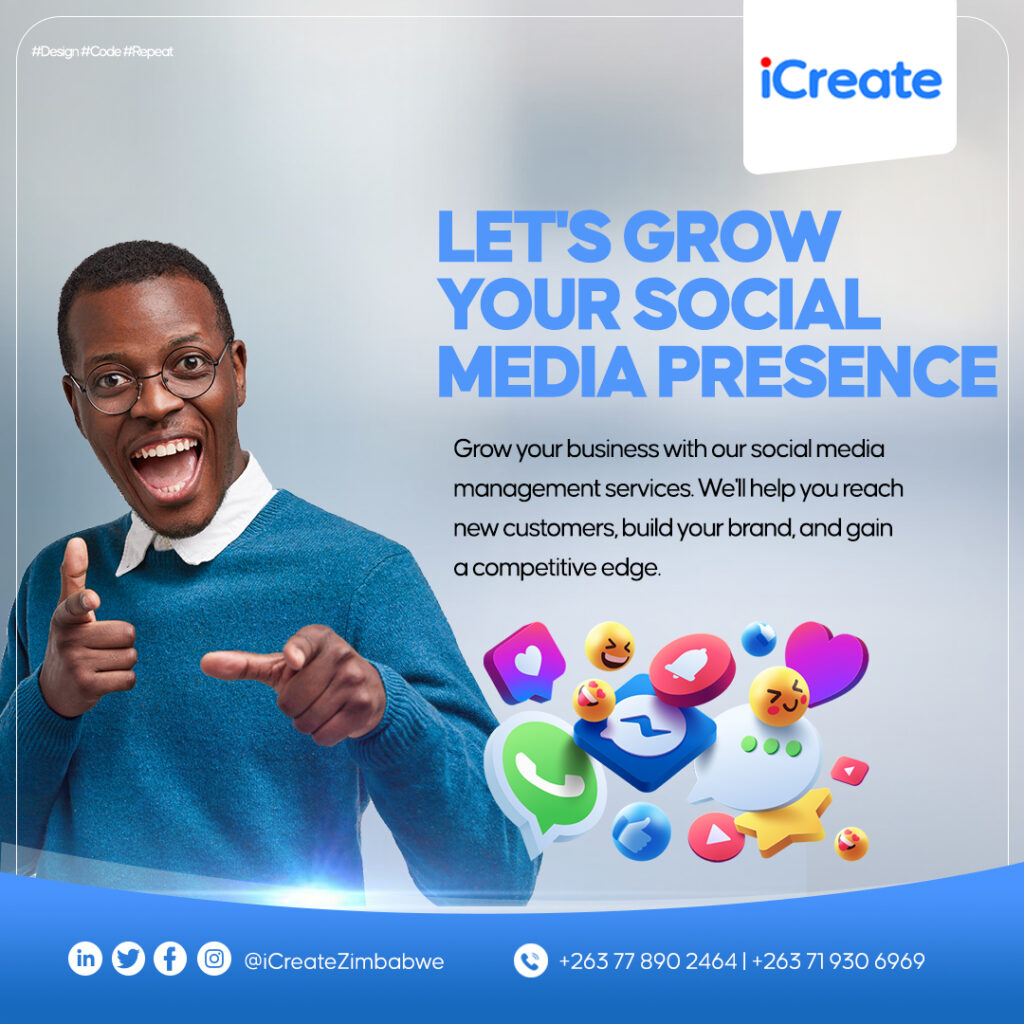iCreate Zimbabwe, the best agency for digital marketing services in Zimbabwe