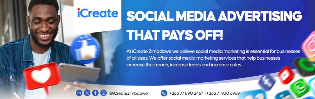 Social media marketing in Zimbabwe, iCreate Zimbabwe